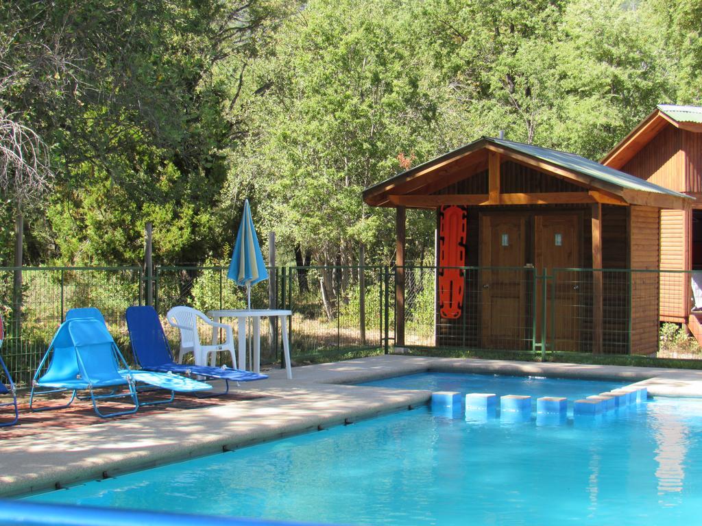 Cabanas Roble Quemado Las Trancas Bagian luar foto