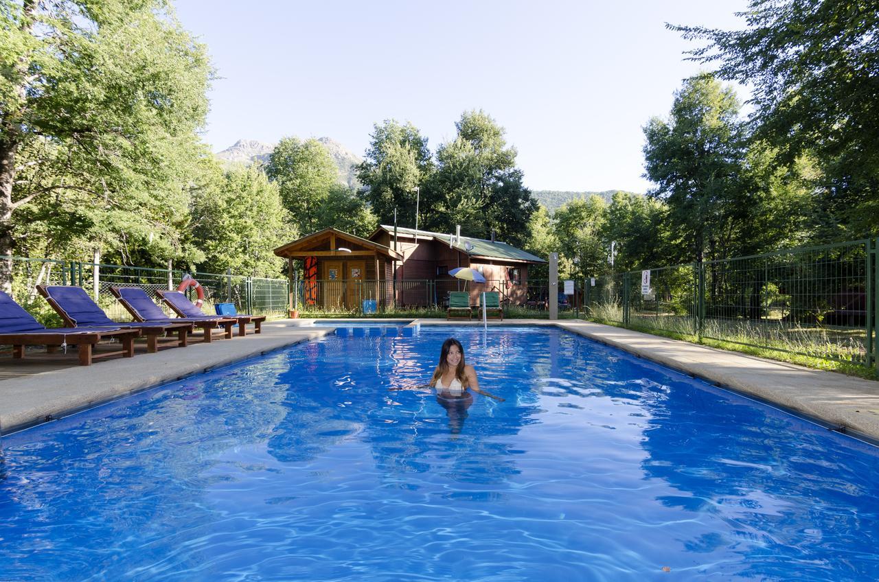 Cabanas Roble Quemado Las Trancas Bagian luar foto