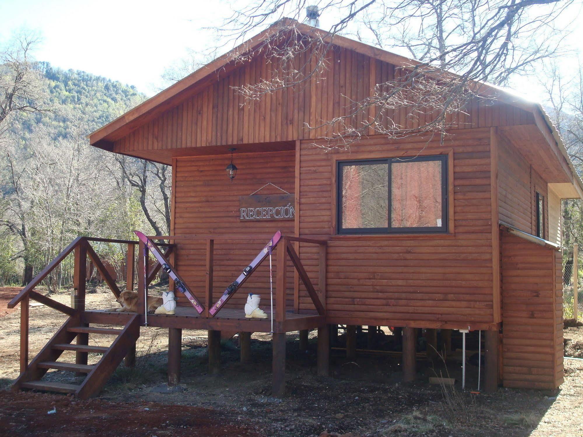 Cabanas Roble Quemado Las Trancas Bagian luar foto