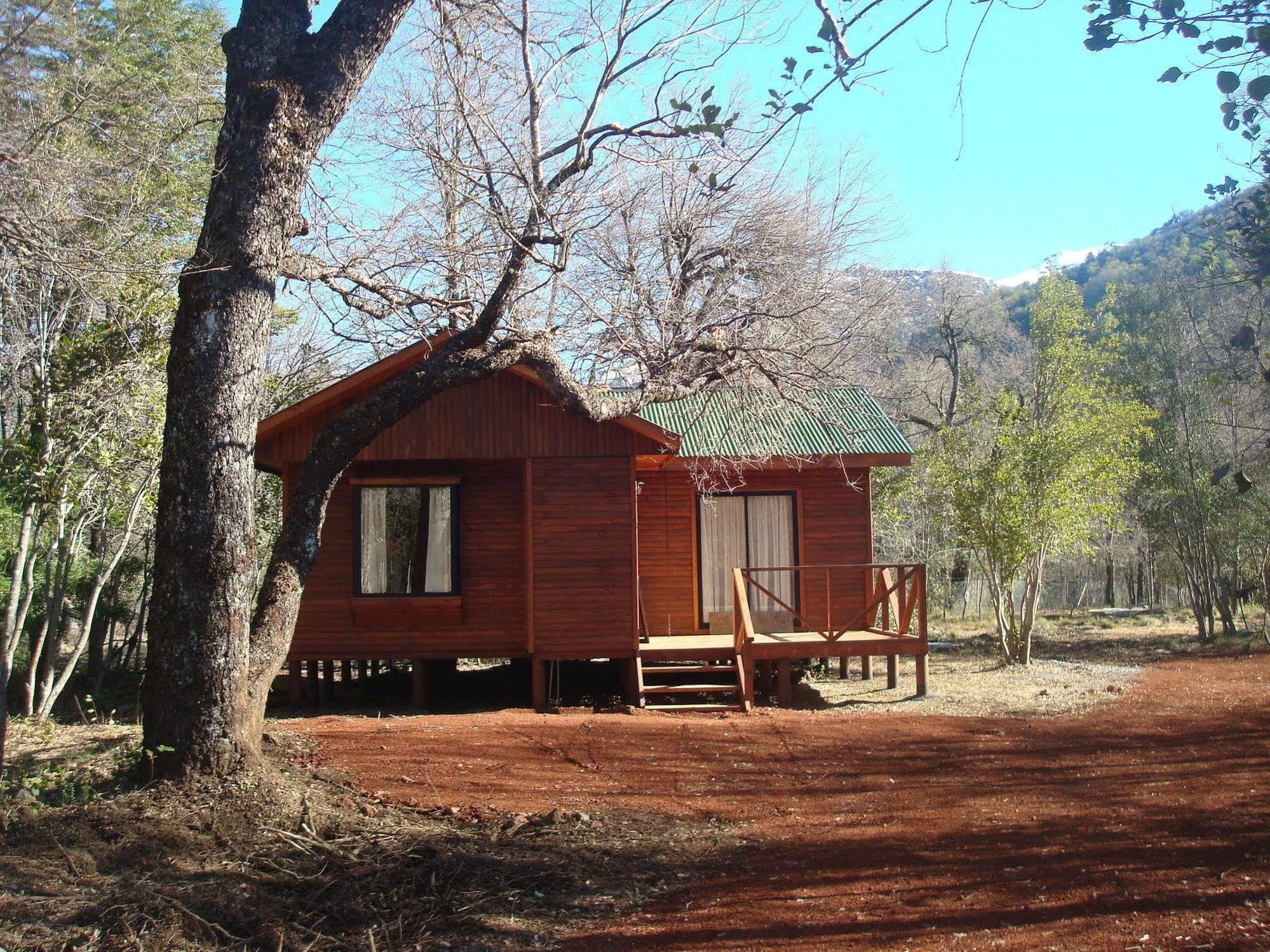 Cabanas Roble Quemado Las Trancas Bagian luar foto