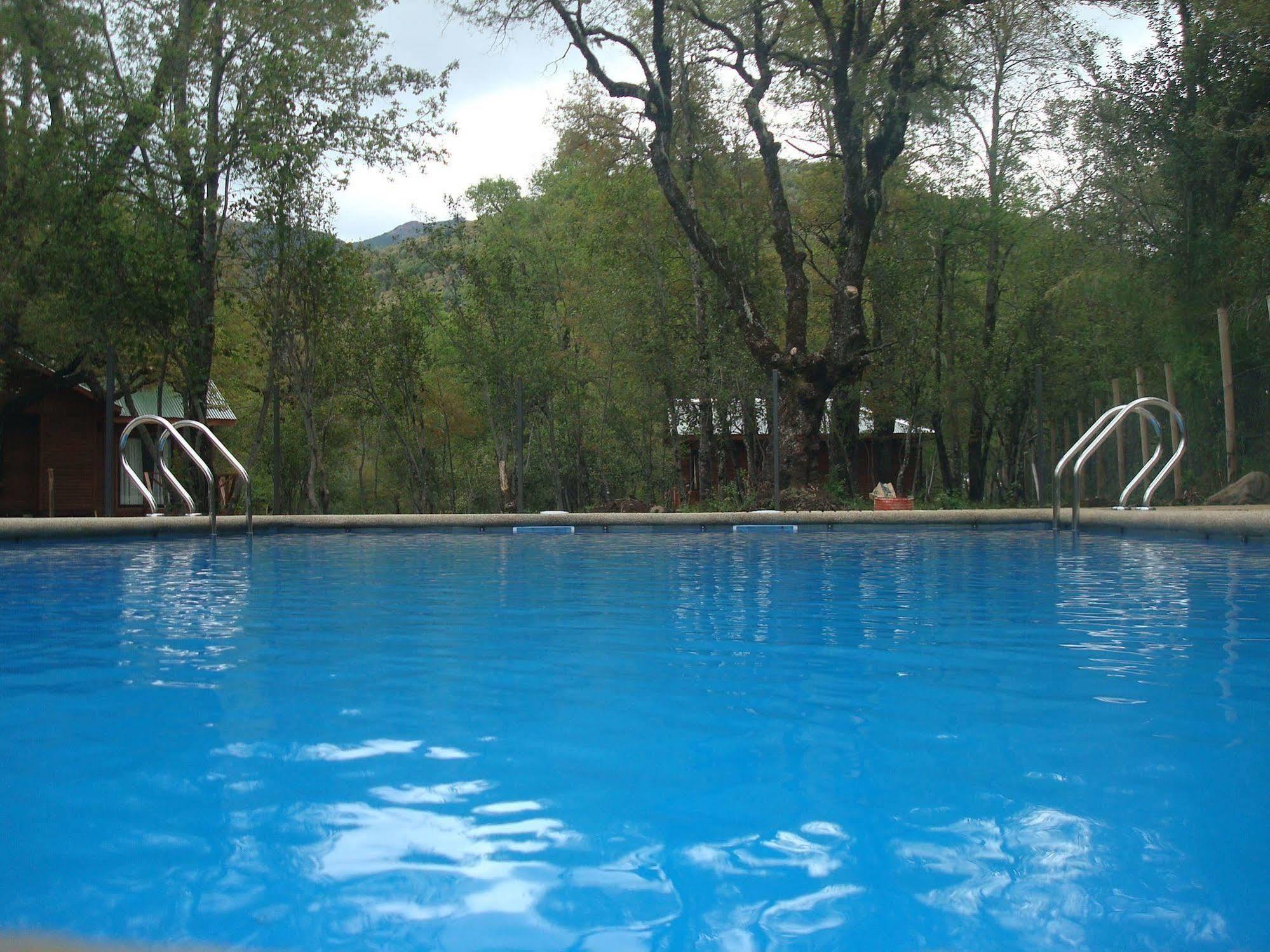 Cabanas Roble Quemado Las Trancas Bagian luar foto